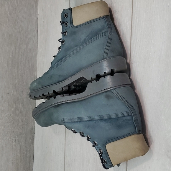 Timberland Womens Premium 6-inch 20377 Outdoor Leather Boots shoes sz 6.5 - Picture 6 of 14